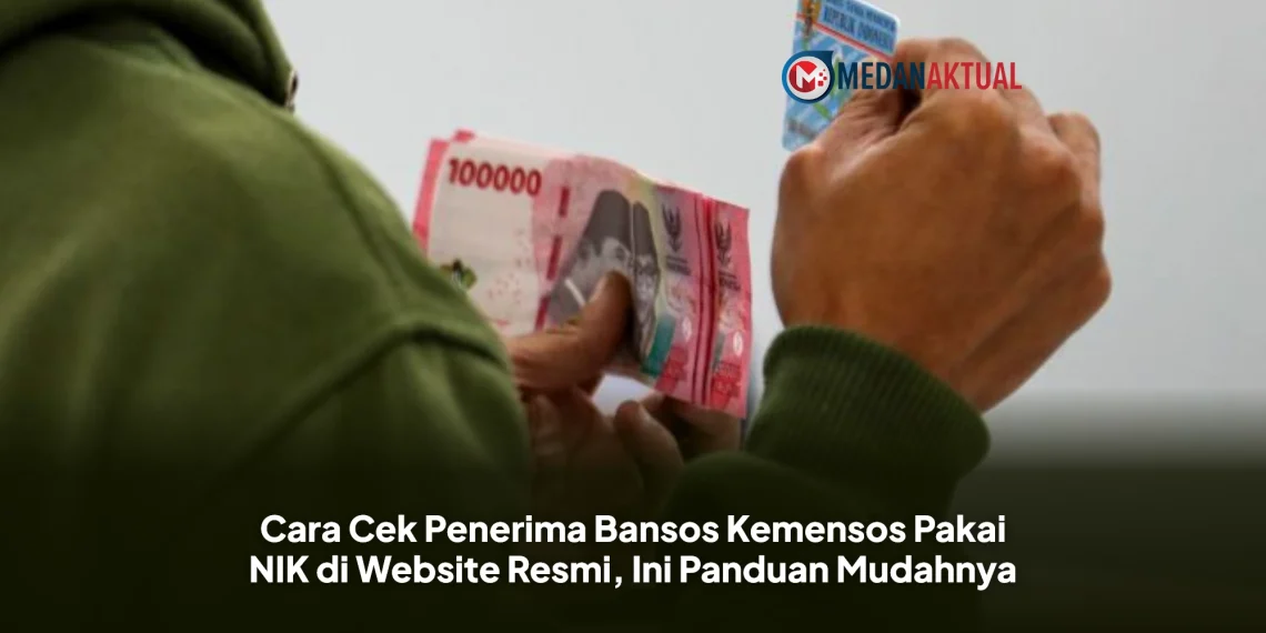 Cara Cek Penerima Bansos Kemensos Pakai NIK di Website Resmi, Ini Panduan Mudahnya