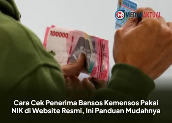 Cara Cek Penerima Bansos Kemensos Pakai NIK di Website Resmi, Ini Panduan Mudahnya