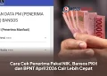 Cara Cek Penerima Pakai NIK, Bansos PKH dan BPNT April 2026 Cair Lebih Cepat