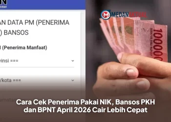 Cara Cek Penerima Pakai NIK, Bansos PKH dan BPNT April 2026 Cair Lebih Cepat