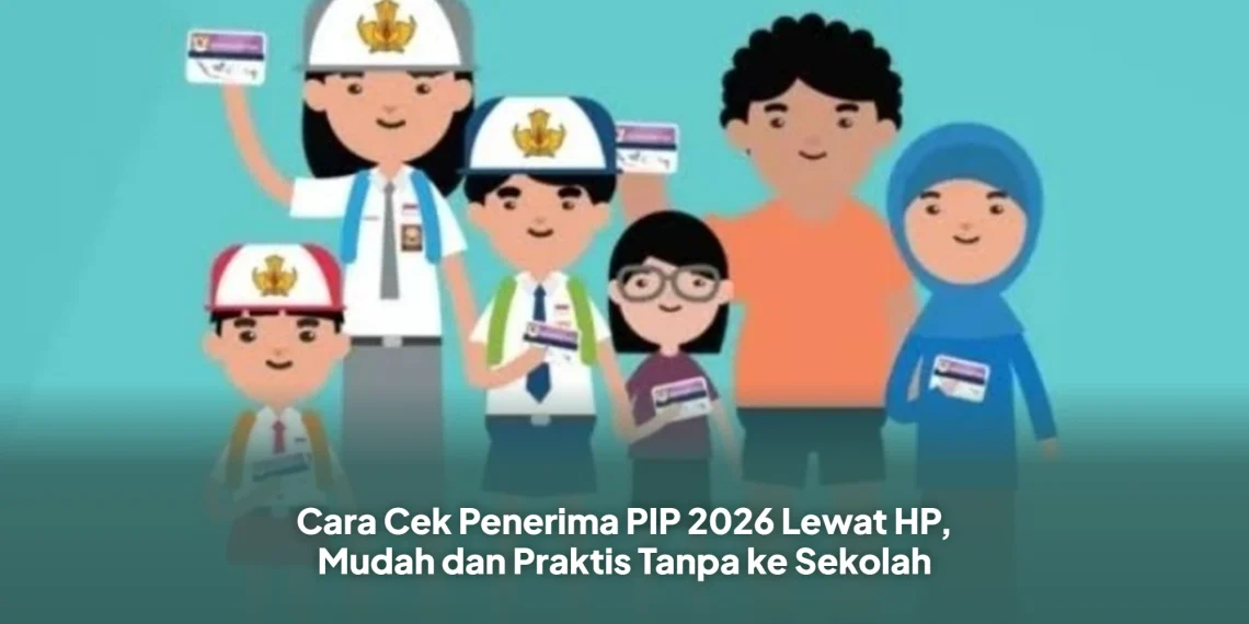Cara Cek Penerima PIP 2026 Lewat HP, Mudah dan Praktis Tanpa ke Sekolah