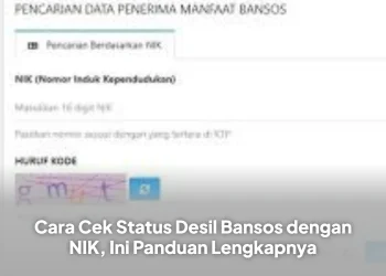 Cara Cek Status Desil Bansos dengan NIK, Ini Panduan Lengkapnya