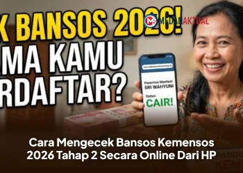 Cara Mengecek Bansos Kemensos 2026 Tahap 2 Secara Online Dari HP