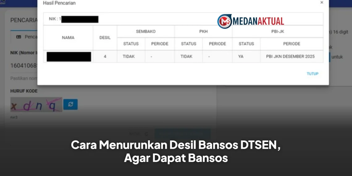 Cara Menurunkan Desil DTSEN Agar Bisa Dapat Bansos, Ini Penjelasannya