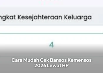 Cara Mudah Cek Bansos Kemensos 2026 Lewat HP