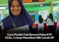 Cara Mudah Cek Bansos Pakai KTP 2026, Cukup Masukkan NIK Lewat HP