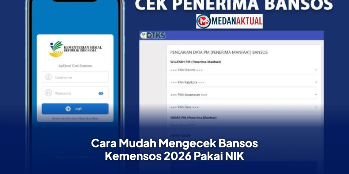 Cara Mudah Mengecek Bansos Kemensos 2026 Pakai NIK