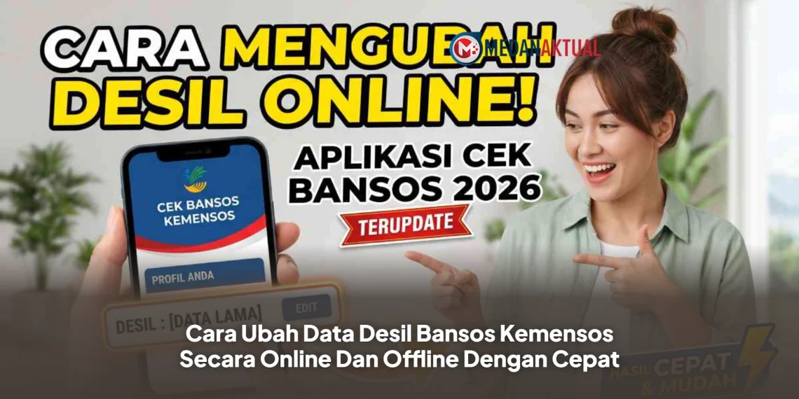 Cara Ubah Data Desil Bansos Kemensos Secara Online Dan Offline Dengan Cepat