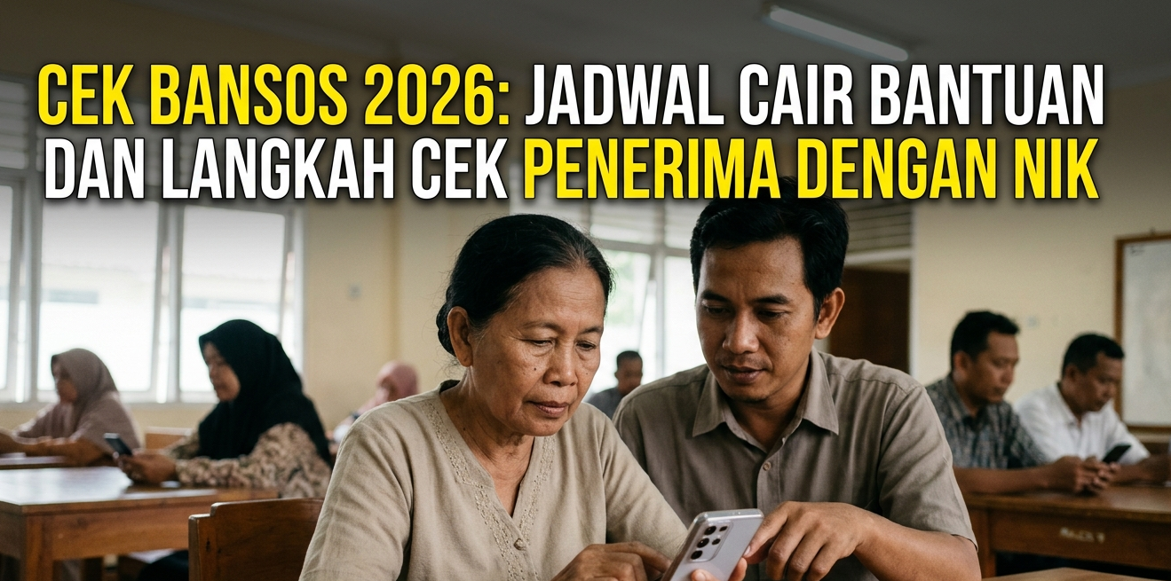 Cek Bansos 2026: Jadwal Cair Bantuan dan Langkah Cek Penerima dengan NIK