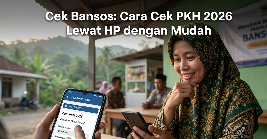 Cek Bansos: Cara Cek PKH 2026 Lewat HP dengan Mudah