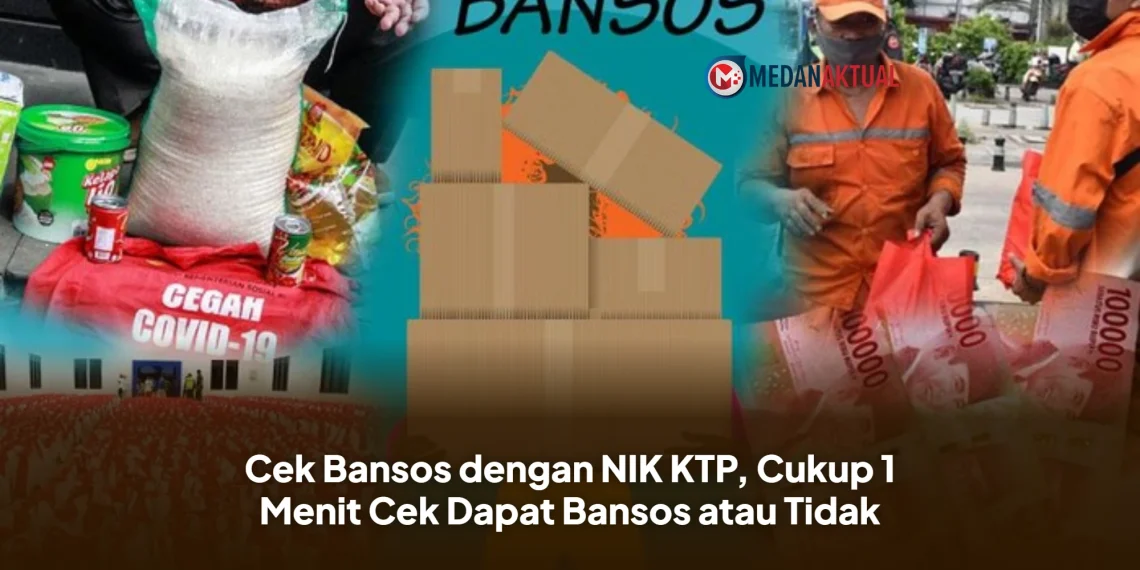 Cek Bansos dengan NIK KTP, Cukup 1 Menit Cek Dapat Bansos atau Tidak