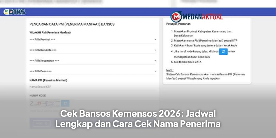 Cek Bansos Kemensos 2026: Jadwal Lengkap dan Cara Cek Nama Penerima