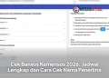 Cek Bansos Kemensos 2026: Jadwal Lengkap dan Cara Cek Nama Penerima