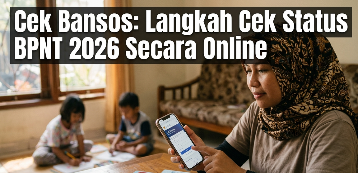 Cek Bansos: Langkah Cek Status BPNT 2026 Secara Online