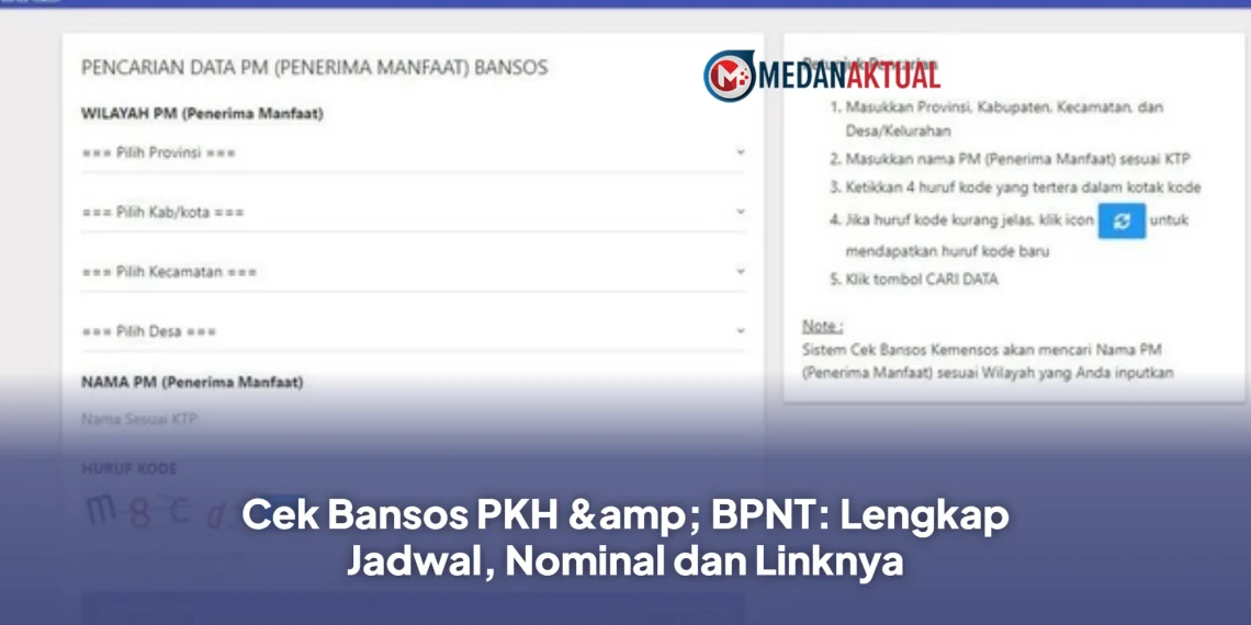 Cek Bansos PKH & BPNT: Lengkap Jadwal, Nominal dan Linknya