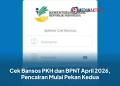 Cek Bansos PKH dan BPNT April 2026, Pencairan Mulai Pekan Kedua