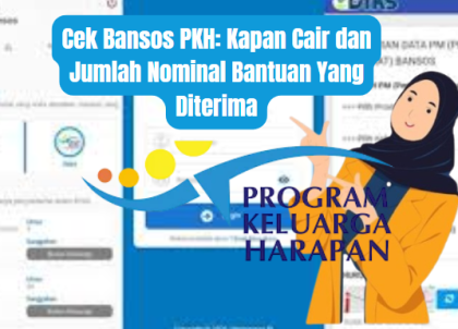 Cek Bansos PKH: Kapan Cair dan Jumlah Nominal Bantuan Yang Diterima