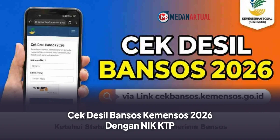 Cek Desil Bansos Kemensos 2026 Dengan NIK KTP