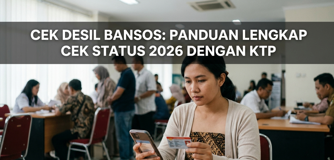 Cek Desil Bansos: Panduan Lengkap Cek Status 2026 dengan KTP