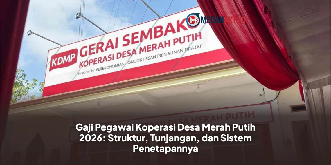 Gaji Pegawai Koperasi Desa Merah Putih 2026: Struktur, Tunjangan, dan Sistem Penetapannya