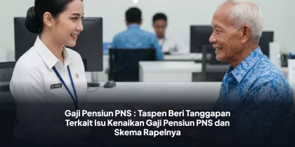 Gaji Pensiun PNS : Taspen Beri Tanggapan Terkait Isu Kenaikan Gaji Pensiun PNS dan Skema Rapelnya