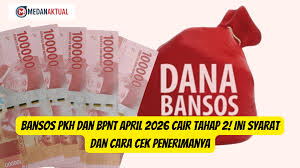 Bansos PKH dan BPNT Tahap 2 Cair April 2026, Ini Jadwal dan Cara Cek Penerima