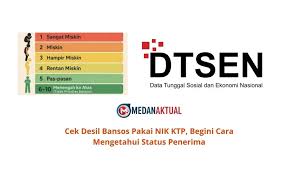 Cara Cek Desil Bansos 2026 Online Pakai NIK KTP, Ini Penjelasan Lengkapnya