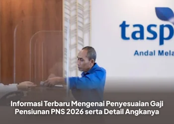 Informasi Terbaru Mengenai Penyesuaian Gaji Pensiunan PNS 2026 serta Detail Angkanya