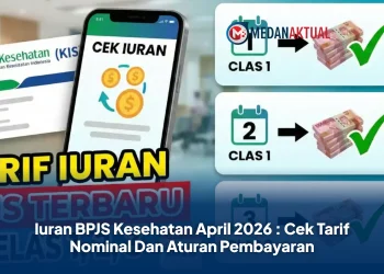 Iuran BPJS Kesehatan April 2026 : Cek Tarif Nominal Dan Aturan Pembayaran