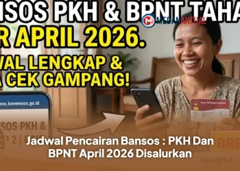 Jadwal Pencairan Bansos : PKH Dan BPNT April 2026 Disalurkan