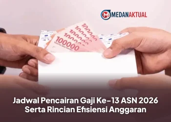 Jadwal Pencairan Gaji Ke-13 ASN 2026 Serta Rincian Efisiensi Anggaran