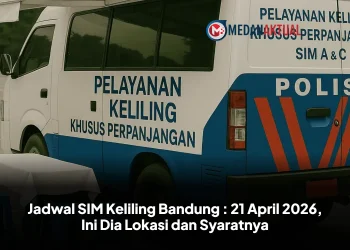 Jadwal SIM Keliling Bandung : 21 April 2026, Ini Dia Lokasi dan Syaratnya