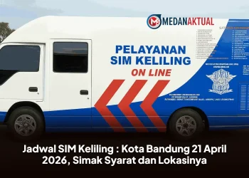 Jadwal SIM Keliling : Kota Bandung 21 April 2026, Simak Syarat dan Lokasinya