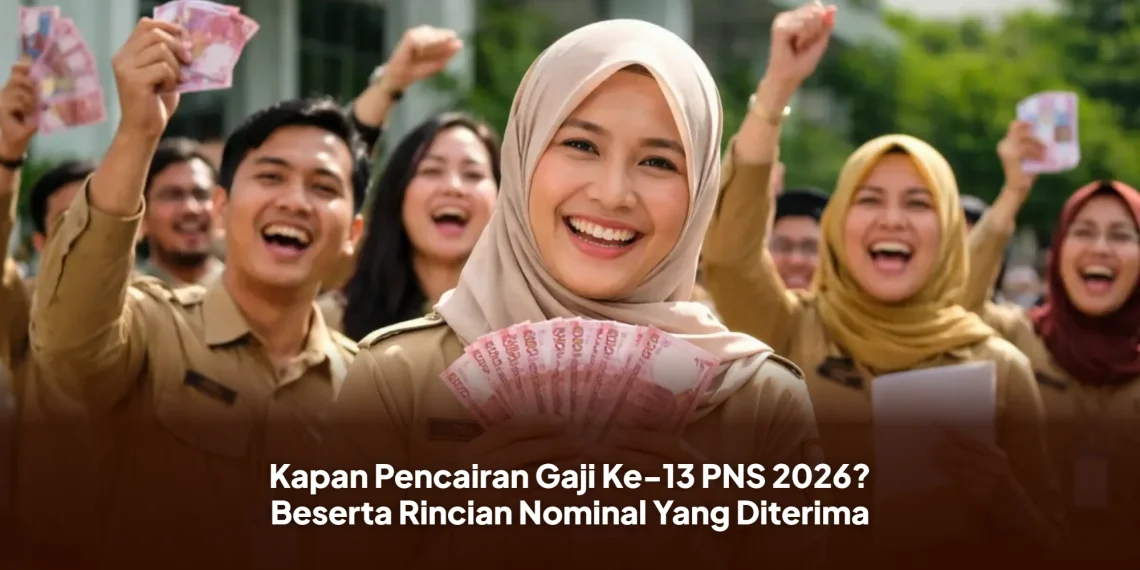 Kapan Pencairan Gaji Ke-13 PNS 2026? Beserta Rincian Nominal Yang Diterima