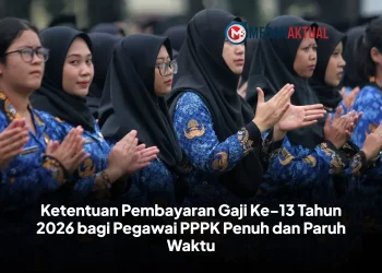 Ketentuan Pembayaran Gaji Ke-13 Tahun 2026 bagi Pegawai PPPK Penuh dan Paruh Waktu