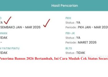 Daftar Penerima Bansos 2026 Bertambah, Ini Cara Mudah Cek Status Secara Online