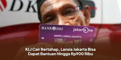 KLJ Cair Bertahap, Lansia Jakarta Bisa Dapat Bantuan Hingga Rp900 Ribu