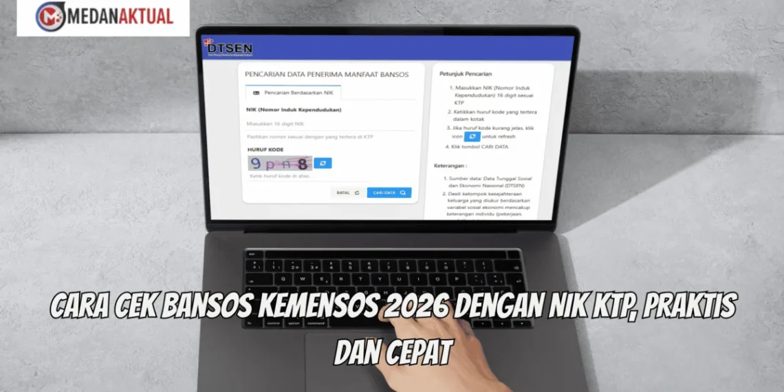 Cara Cek Bansos Kemensos 2026 Tahap 2 Secara Online Pakai NIK KTP
