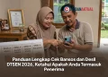 Panduan Lengkap Cek Bansos dan Desil DTSEN 2026, Ketahui Apakah Anda Termasuk Penerima