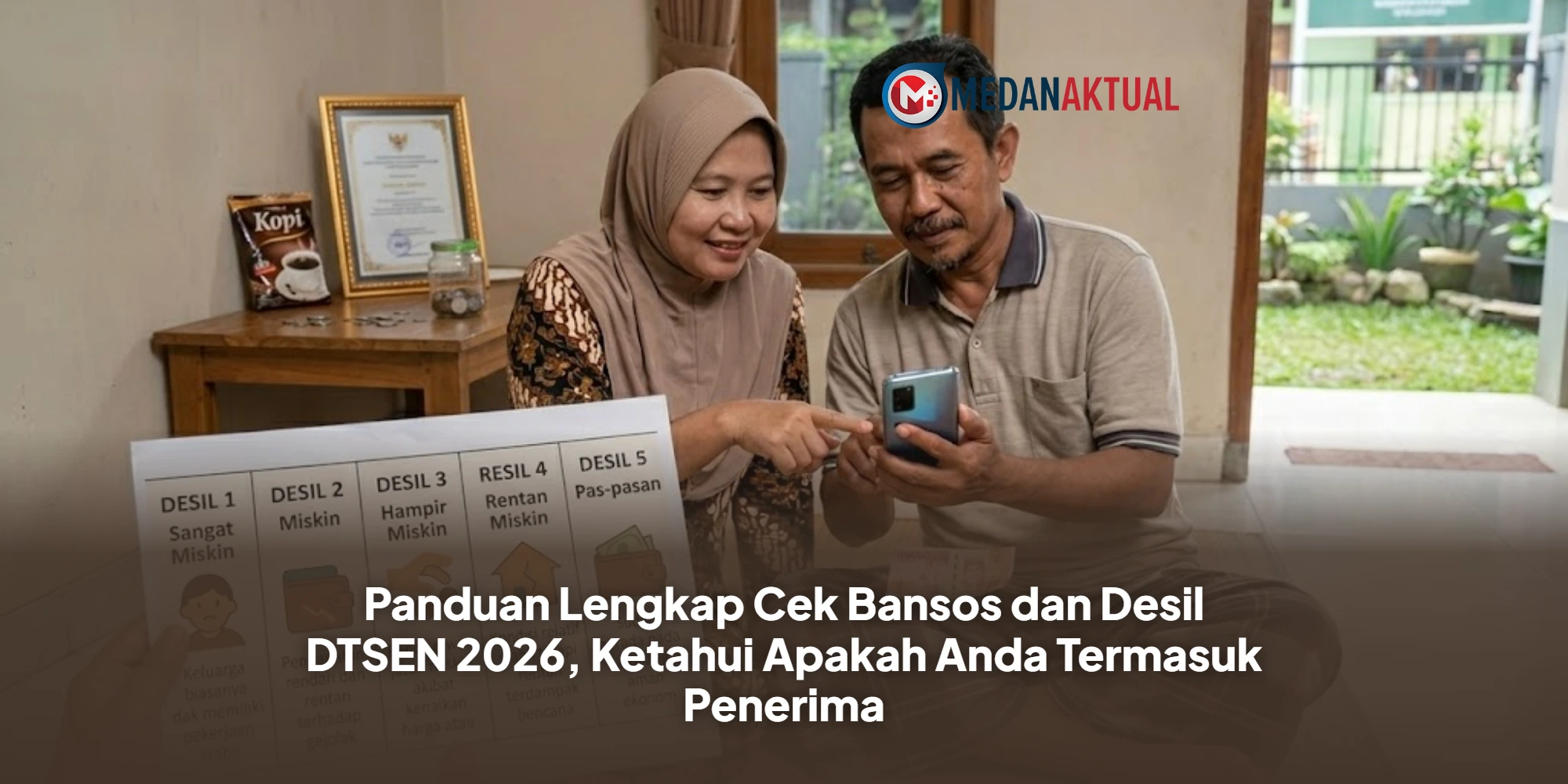 Panduan Lengkap Cek Bansos dan Desil DTSEN 2026, Ketahui Apakah Anda Termasuk Penerima