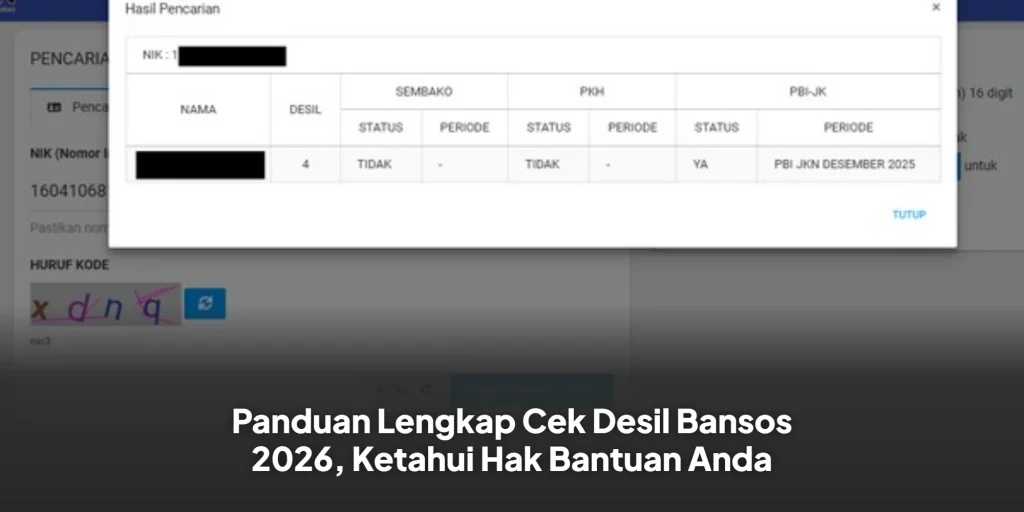 Panduan Lengkap Cek Desil Bansos 2026, Ketahui Hak Bantuan Anda
