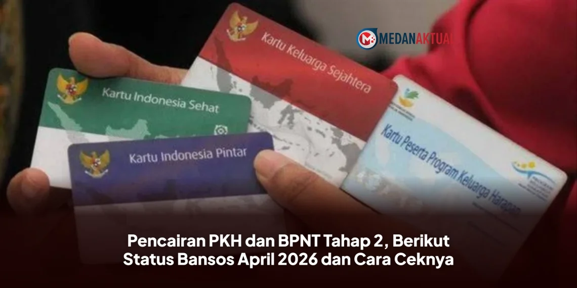 Pencairan PKH dan BPNT Tahap 2, Berikut Status Bansos April 2026 dan Cara Ceknya