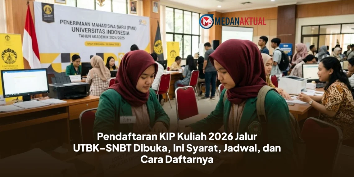 Pendaftaran KIP Kuliah 2026 Jalur UTBK-SNBT Dibuka, Ini Syarat, Jadwal, dan Cara Daftarnya