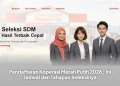Pendaftaran Koperasi Merah Putih 2026 : Ini Jadwal dan Tahapan Seleksinya