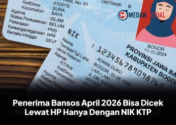 Penerima Bansos April 2026 Bisa Dicek Lewat HP Hanya Dengan NIK KTP