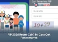 PIP 2026 Resmi Cair? Ini Cara Cek Penerimanya