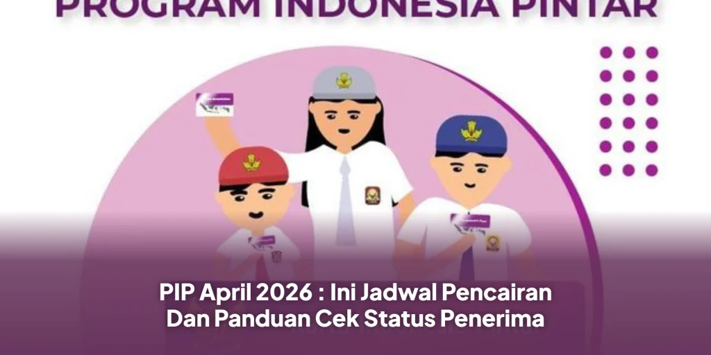 PIP April 2026 : Ini Jadwal Pencairan Dan Panduan Cek Status Penerima