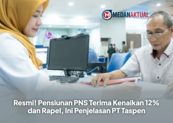 Resmi! Pensiunan PNS Terima Kenaikan 12% dan Rapel, Ini Penjelasan PT Taspen