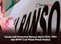 Tanda Jadi Penerima Bansos April 2026, PKH dan BPNT Cair Mulai Pekan Kedua