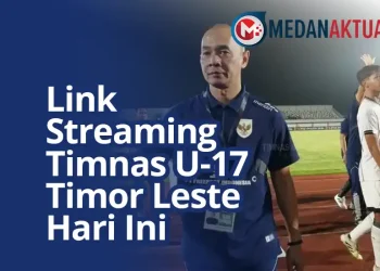 Link Live Streaming Timnas Indonesia U-17 Vs Timor Leste Senin 13 April 2026